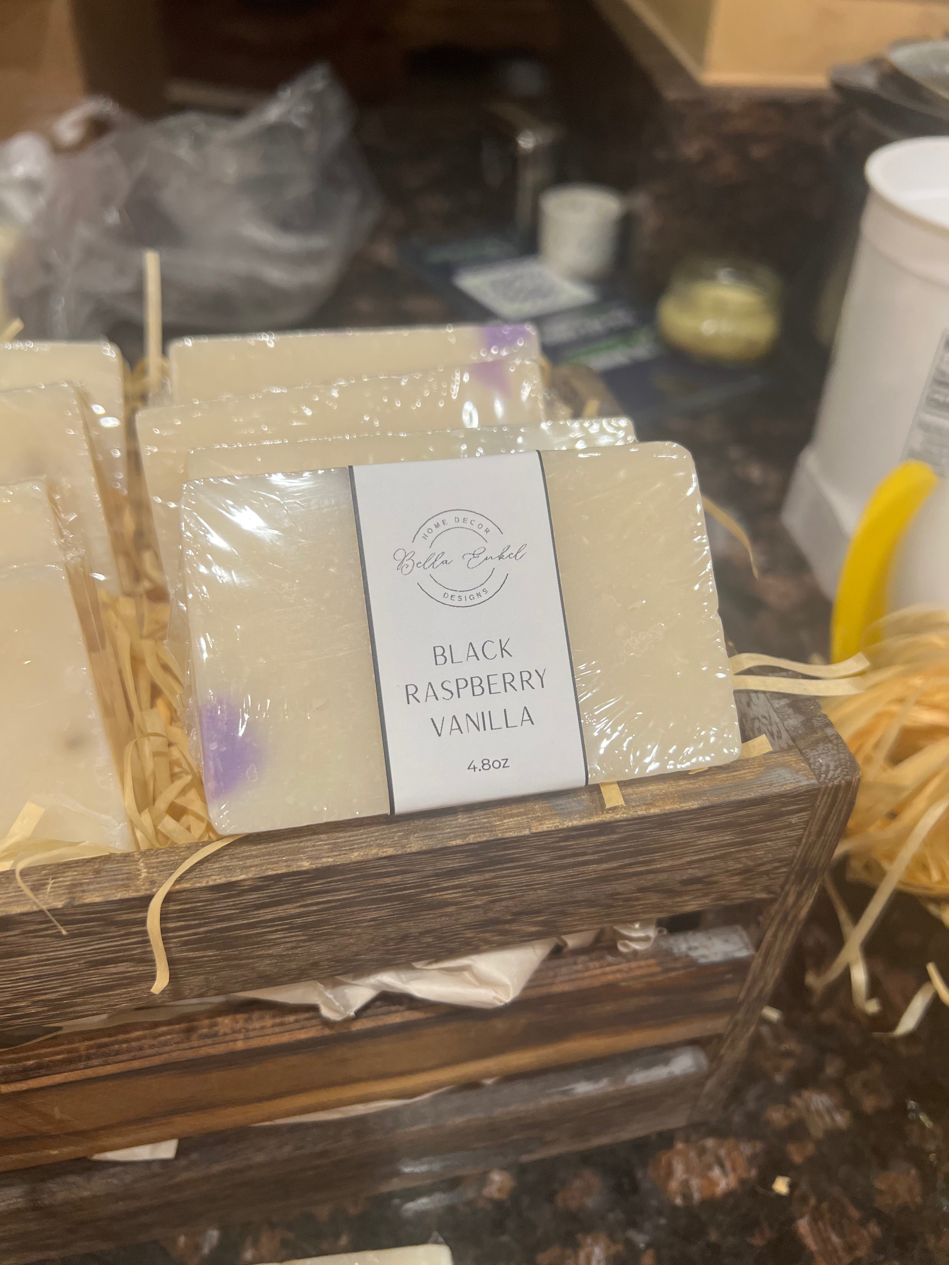 Black Raspberry Vanilla Hand Soap Bar