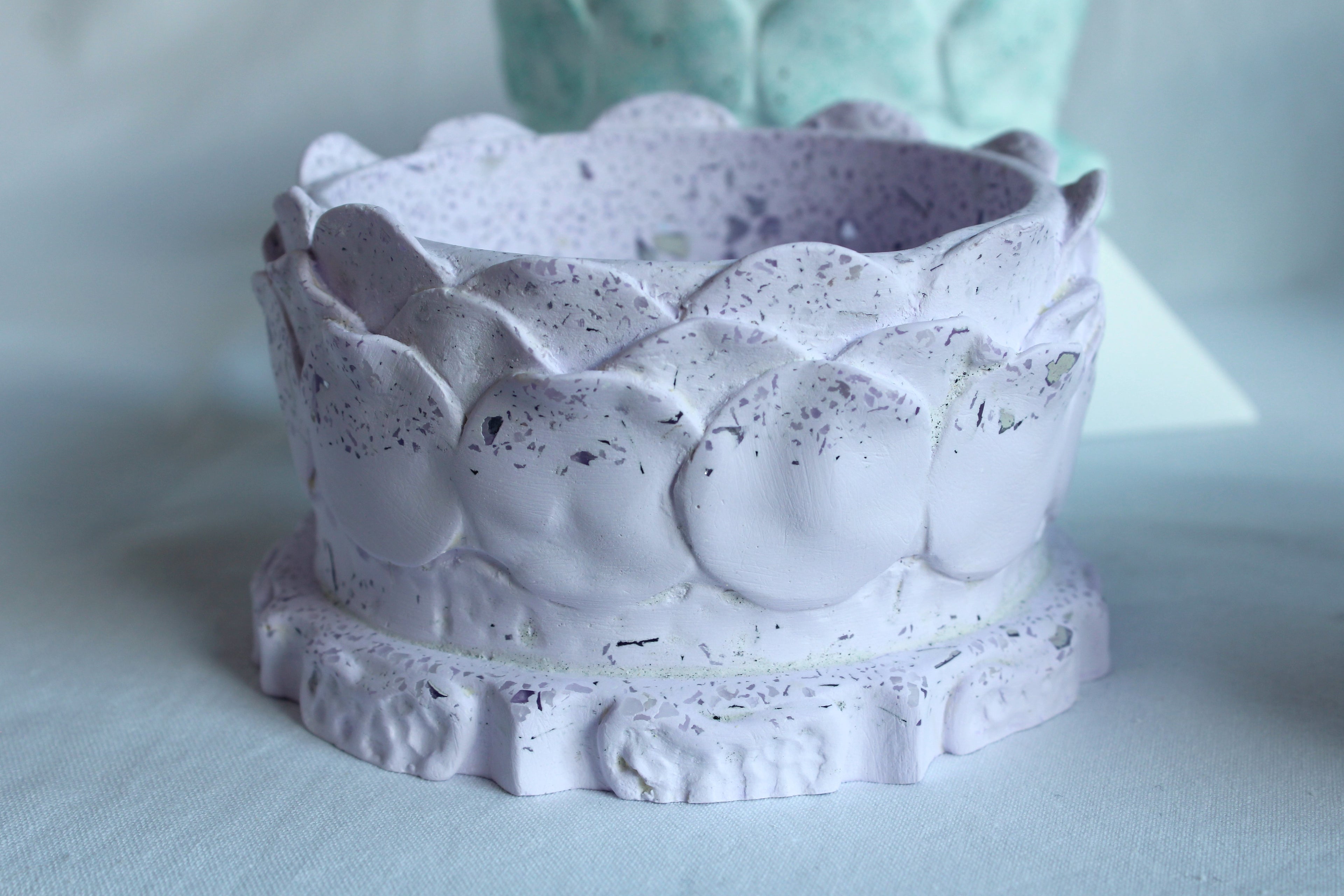 Resincrete Pillar Candle Holder